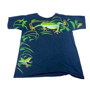 Vintage Radical Nature tree frog double sided shirt tagged XL nature animals